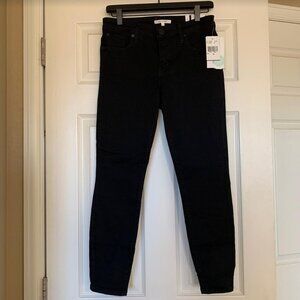Ankle Skinny Jean, Mid Rise, Stretchy, Waist 28"